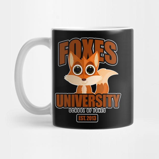Foxes University by adamzworld